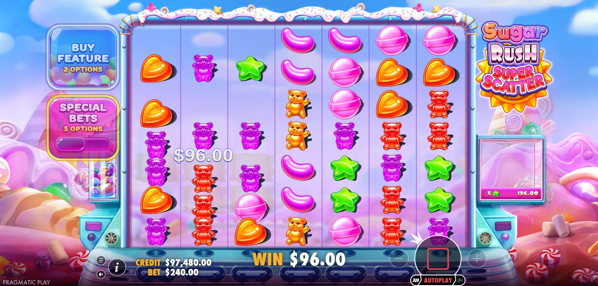 B&auml;sta Sugar Rush Super Scatter Strategier 2026